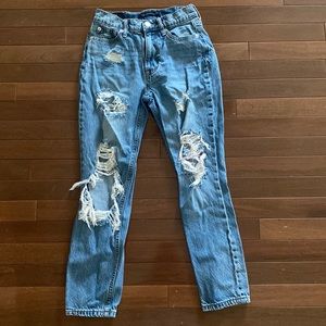 Aeropostale mom jeans size 000